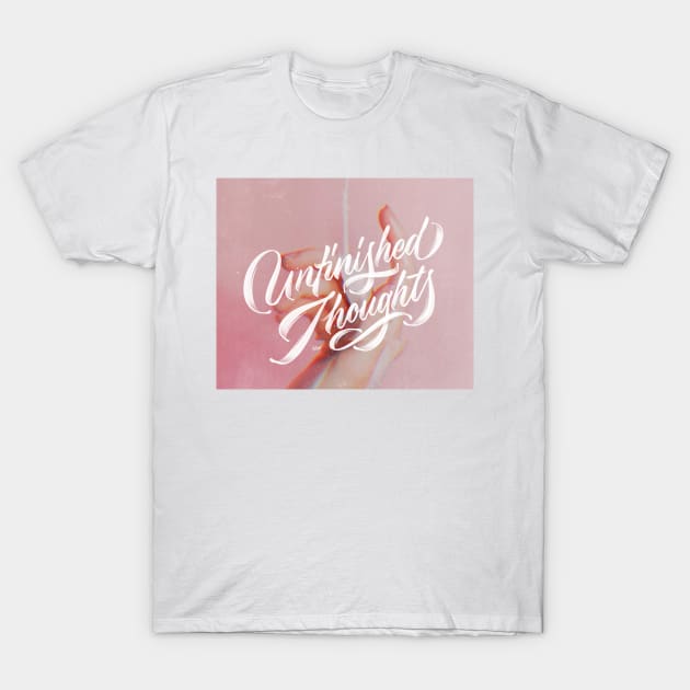 Unfinished Thoughts T-Shirt by rafamiguel